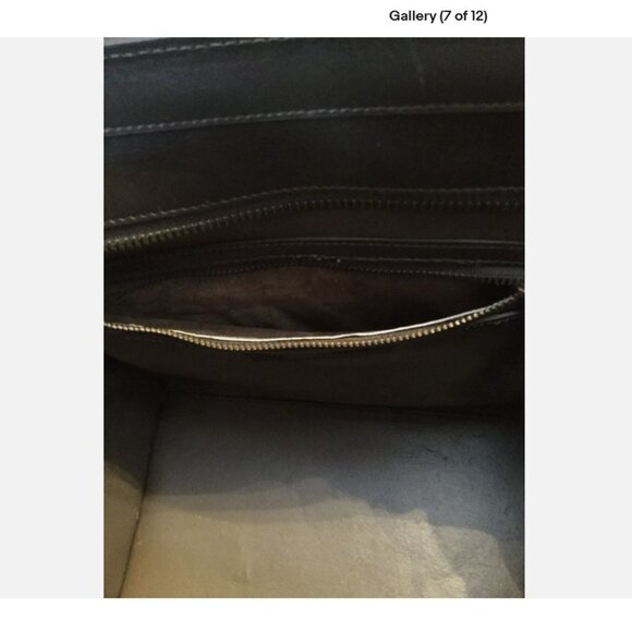 Celine Tri Color Luggage Back Suede Nubuck Leather - Picture 7 of 11